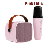 Wireless Bluetooth Karaoke Microphone with Speaker – Portable Karaoke Machine for Kids & Adults