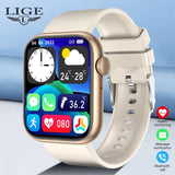 2024 Smart Watch with Wireless Charging, Bluetooth Calls & Fitness Tracking