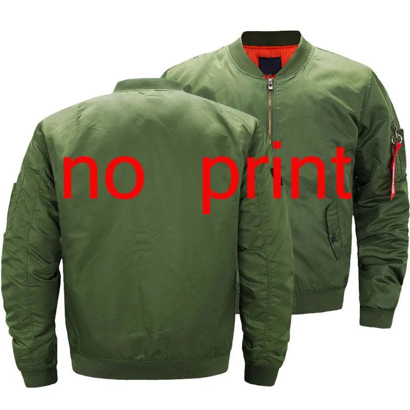 Men's Can-Am Spyder MA-1 Bomber Jacket – Thick Motorcycle Windbreaker