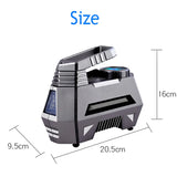 Portable 12V Car Tire Inflator with Digital Gauge & 150 PSI Air Compressor