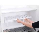 Estante de almacenamiento extensible para zapatos: organizador para debajo del fregadero y el gabinete para zapatos, solución de almacenamiento para el hogar