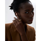 Minimalist 18K Gold Plated Stainless Steel Open Ring – Elegant & Timeless Jewelry