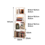 Estantería giratoria para libros, estantería para revistas, organizador de estanterías, estanterías estéticas para niños, estanterías, muebles de almacenamiento