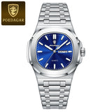 Men's Luxury Military Watch – Stainless Steel, Waterproof, Luminous, Date & Week Display