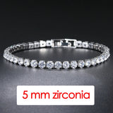 Pulsera con dijes geométricos para hombre con circonitas cúbicas: diseño elegante de hip hop y rock