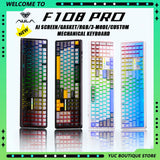 Wireless Mechanical Keyboard – Hot Swappable, RGB Backlit, Ergonomic Full-Size Gaming Keyboard