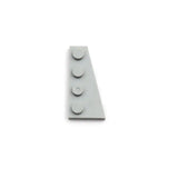 Wedge Plate 4x2 Building Blocks Compatible with Lego – Left & Right DIY Brick Parts