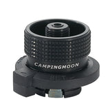 Alpine Gas Tank Adapter - Cartridge to Flat Tank Converter for Camping Stoves