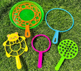 Giant Bubble Wand Set - Outdoor Bubble Maker for Kids & Family Fun