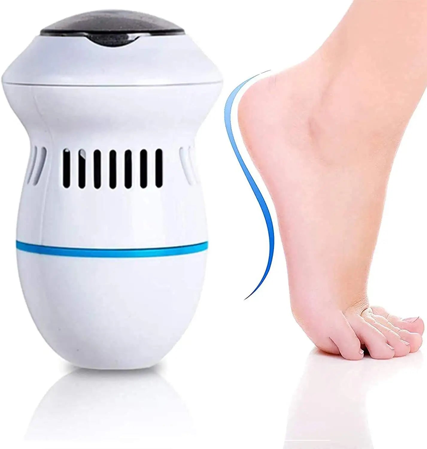 Electric Vacuum Foot Grinder - Rechargeable Callus Remover Pedicure Tool