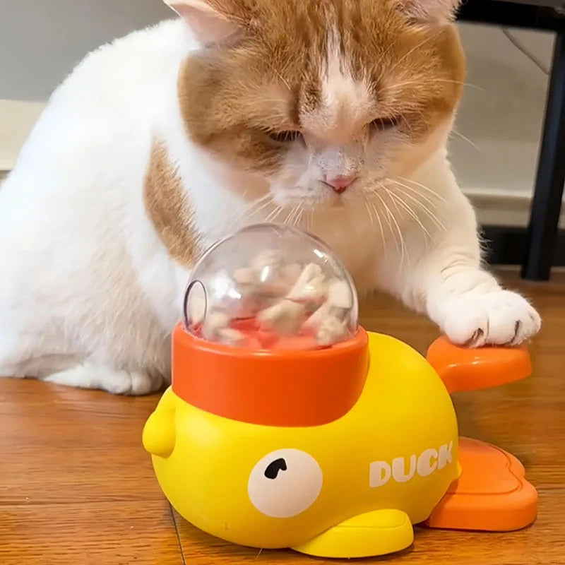 Interactive Plastic Cat Toy – Durable Non-Electric Play Ball for Indoor Cats