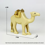 Medieval Knight & Animal Building Block Set - Compatible with Major Brands