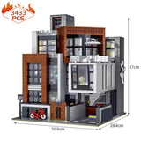 Modern Villa Architecture Building Set - Modular City Street View Blocks for Adults & Teens