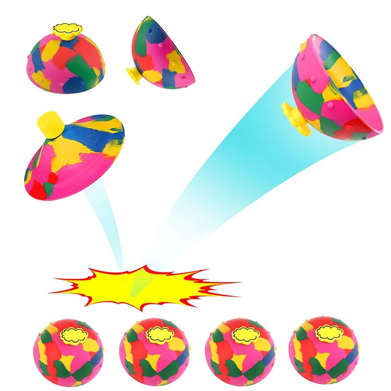 Hip Hop Jump Bouncing Ball – Anti-Stress Fidget Toy for Kids & Adults, Outdoor Fun Spinner Toy