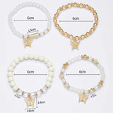 Trendy Acrylic Beaded Bracelet – Stylish & Lightweight Fashion Jewelry for Women