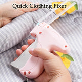 Quick Clothing Fixer Gun - Instant Hemming & Tagging Tool for Fabrics