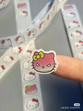 500pcs Hello Kitty Sticker Set - Cute Cartoon Stickers for Scrapbooking, Journals & Party Decor