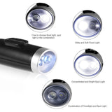 Lámpara LED de lectura para el cuello con manos libres: brillo ajustable para la hora de dormir, coser y tejer