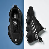 Men’s Breathable Mesh Casual Sneakers – Lightweight, Anti-Odor Lace-Up Trainers