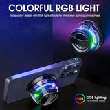 Magnetic Mini Bluetooth Speaker with RGB Lights – Portable Wireless Speaker for Phone, Travel & Outdoor Use
