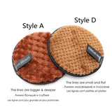 5-Pack Reusable Makeup Remover Pads – Microfiber & Sponge Cleansing Set for Face & Body
