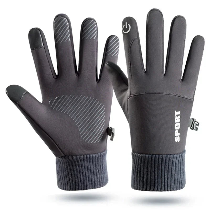Winter Warm Gloves Waterproof Men's Gloves Anti Slip Cycling Phone Touchscreen Non-slip Warm Outdoor Sports Ski Women Gloves