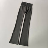 High-Waisted Seamless Yoga Leggings – Compression & Micro Flared Fit