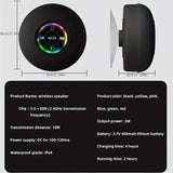 Waterproof Bluetooth Shower Speaker – Portable Wireless Speaker with Suction Cup & Rich Bass