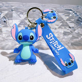 Lilo & Stitch Angel Stitch Keychain - Cute Anime Car Keyring & Gift
