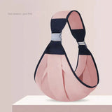 Portabebés ergonómico para bebés: cómodo portabebés tipo canguro con transporte frontal y lateral, mochila de algodón para maternidad