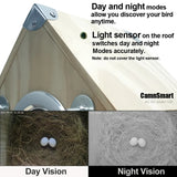 Smart Birdhouse with HD WiFi Camera – Live Bird Nest Monitoring with Night Vision & Two-Way Audio