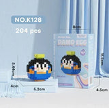 Disney Stitch & Sanrio Building Blocks Set - Cute Character Model Kit for Kids