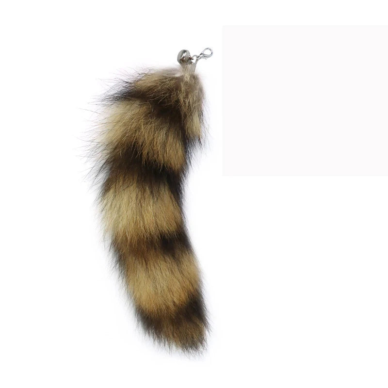 Extendable Cat Teaser Wand with Replaceable Fox Tail - Interactive Feather Toy