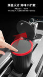 Universal Mini Car Trash Bin – Compact & Leakproof Auto Garbage Can