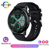 AMOLED Smart Watch with Bluetooth Calling, Fitness Tracking & AI Voice Assistant