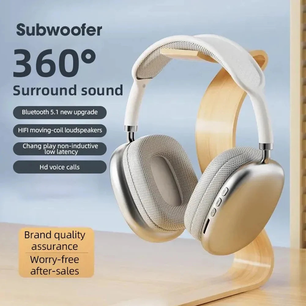 Auriculares inalámbricos Bluetooth P9 para deportes al aire libre, juegos, auriculares inalámbricos con micrófono y cancelación de ruido, auriculares Bluetooth