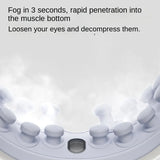Rechargeable Heated Eye Massager with Vibration & Music – Relieve Eye Strain & Stress Naturally