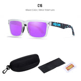 KDEAM Polarized Sunglasses – Trendy UV400 Square Frame Eyewear for Men & Women