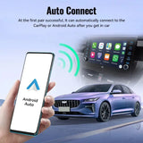 Wireless CarPlay and Android Auto Adapter for Seamless Hands-Free Connectivity