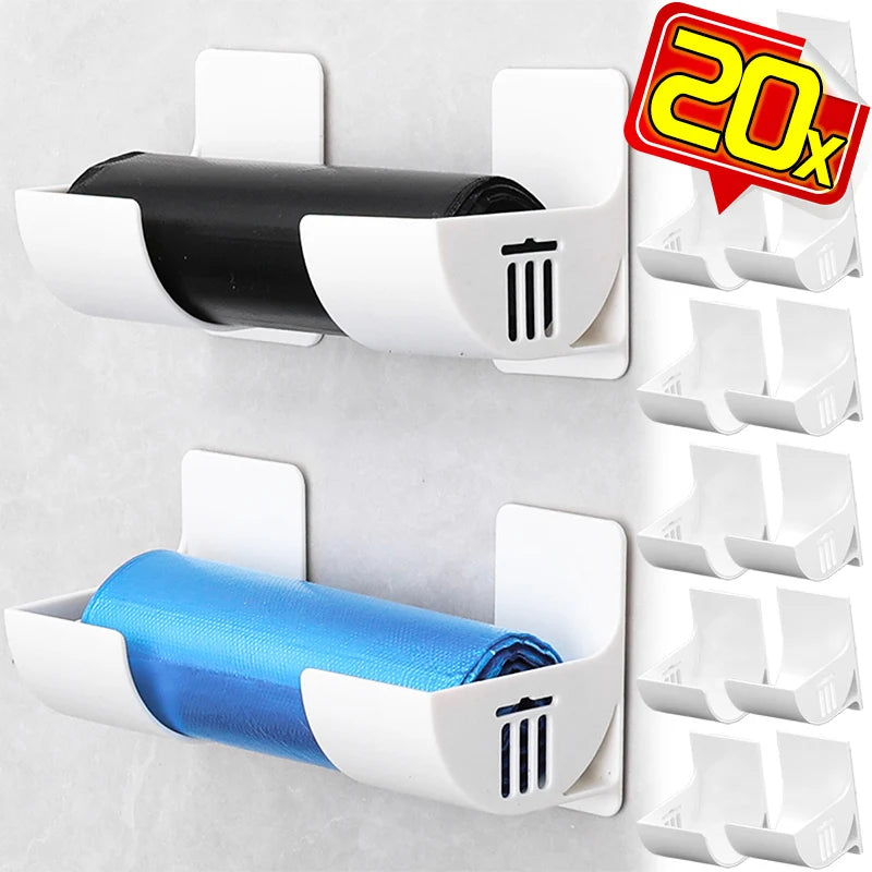 Clip de almacenamiento ajustable para montaje en pared: soporte seguro para escobas, trapeadores y herramientas 