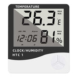 LCD Digital Thermometer & Hygrometer – Indoor Temperature & Humidity Sensor for Home Comfort