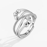 Trendy Geometric Spinner Ring for Women – Fashion Statement Cocktail Jewelry