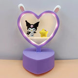 Sanrio Character Night Light - Hello Kitty LED Bedside Lamp for Kids