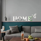 3D Acrylic DIY Mirror Wall Sticker – Stylish Home Décor with Inspirational Lettering