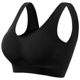 Seamless Push-Up Wireless Bra for Women – Everyday Knit Comfort with Thin Cups