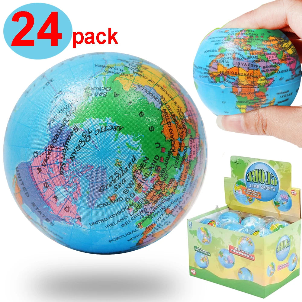Pelota de espuma blanda para apretar: juguete educativo y antiestrés para niños y adultos