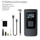 Portable Wireless Car Air Pump with Digital Display & Multi-Mode Inflation