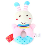 Plush Elephant Baby Rattle Toy – Soft Teether & Musical Hand Bell for Newborns