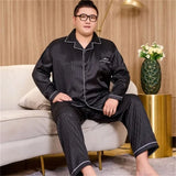 Men’s Ice Silk Pajama Set – Lightweight, Breathable Sleepwear for Comfort and Style