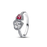 Elegant Unisex Silver Zircon Ring – Classic Round Cut Wedding Band